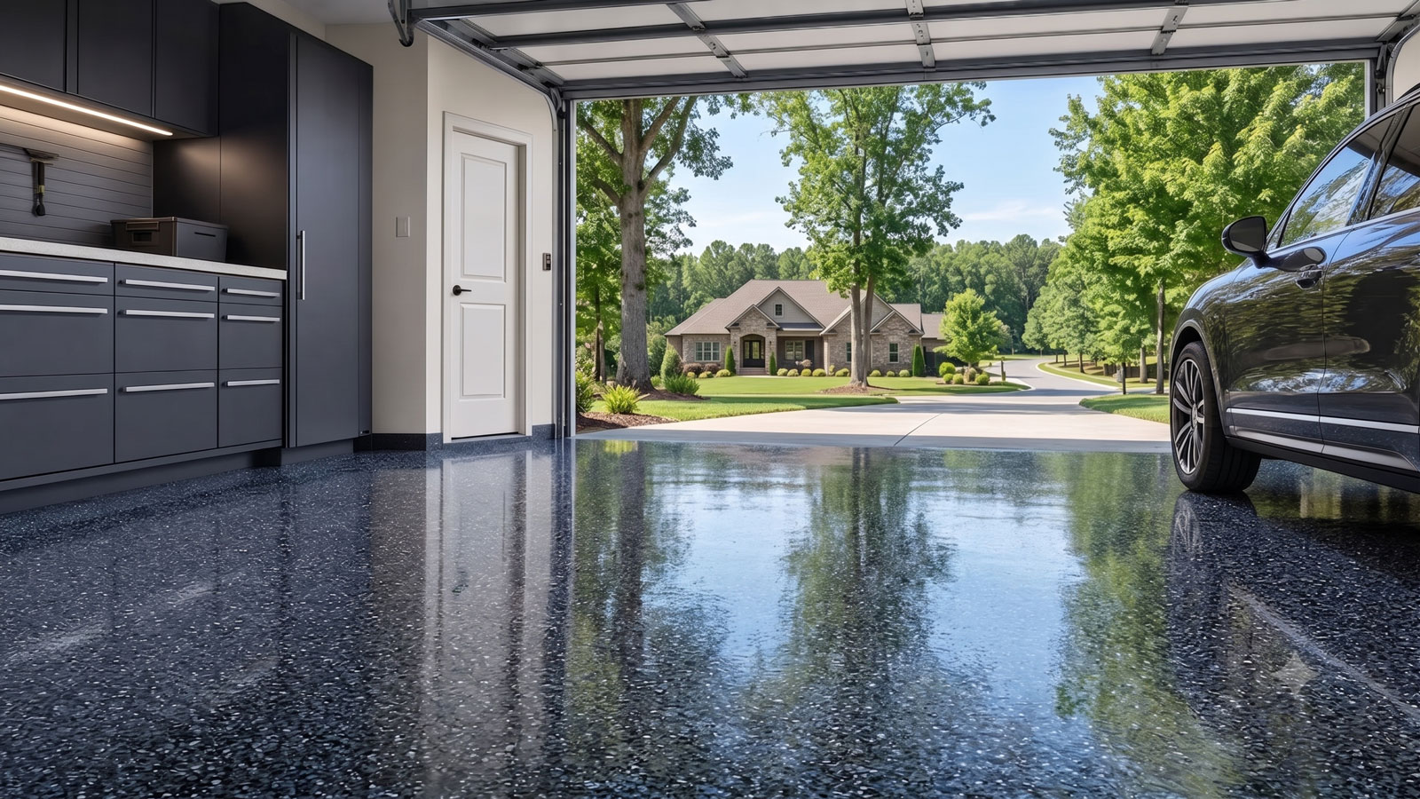 Garage Floor Coating in Star, ID
